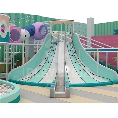 Attractions de toboggan volcanique pour les terrains de jeux intérieurs